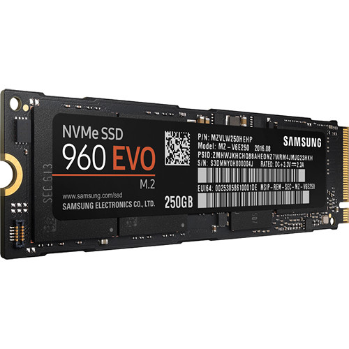 Samsung SSD 960 EVO NVMe M.2 500GB6E500BW
