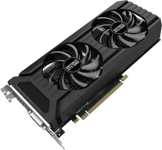 Scheda Video Palit GeForce® GTX 1060 Dual 3GB NE51060015F9D Scheda Video Palit GeForce® GTX 1060 Dual 3GB NE51060015F9D