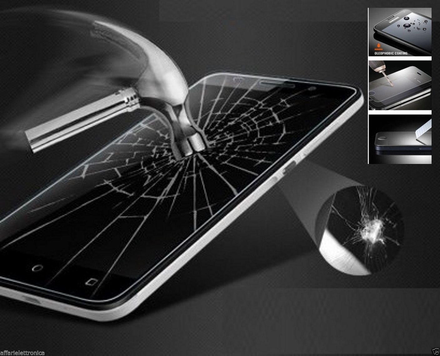 Pellicola vetro temperato 9H per ASUS Zenfone 3 - PLVT9HZEN3 Pellicola vetro temperato 9H per ASUS Zenfone 3 - PLVT9HZEN3