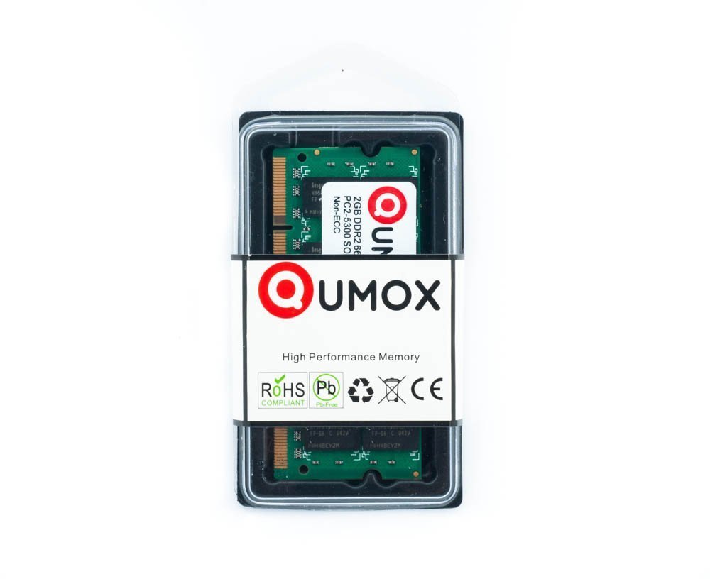 RAM SO-DIMM DDR2 per Notebook Qmox 2GB 667MHz 