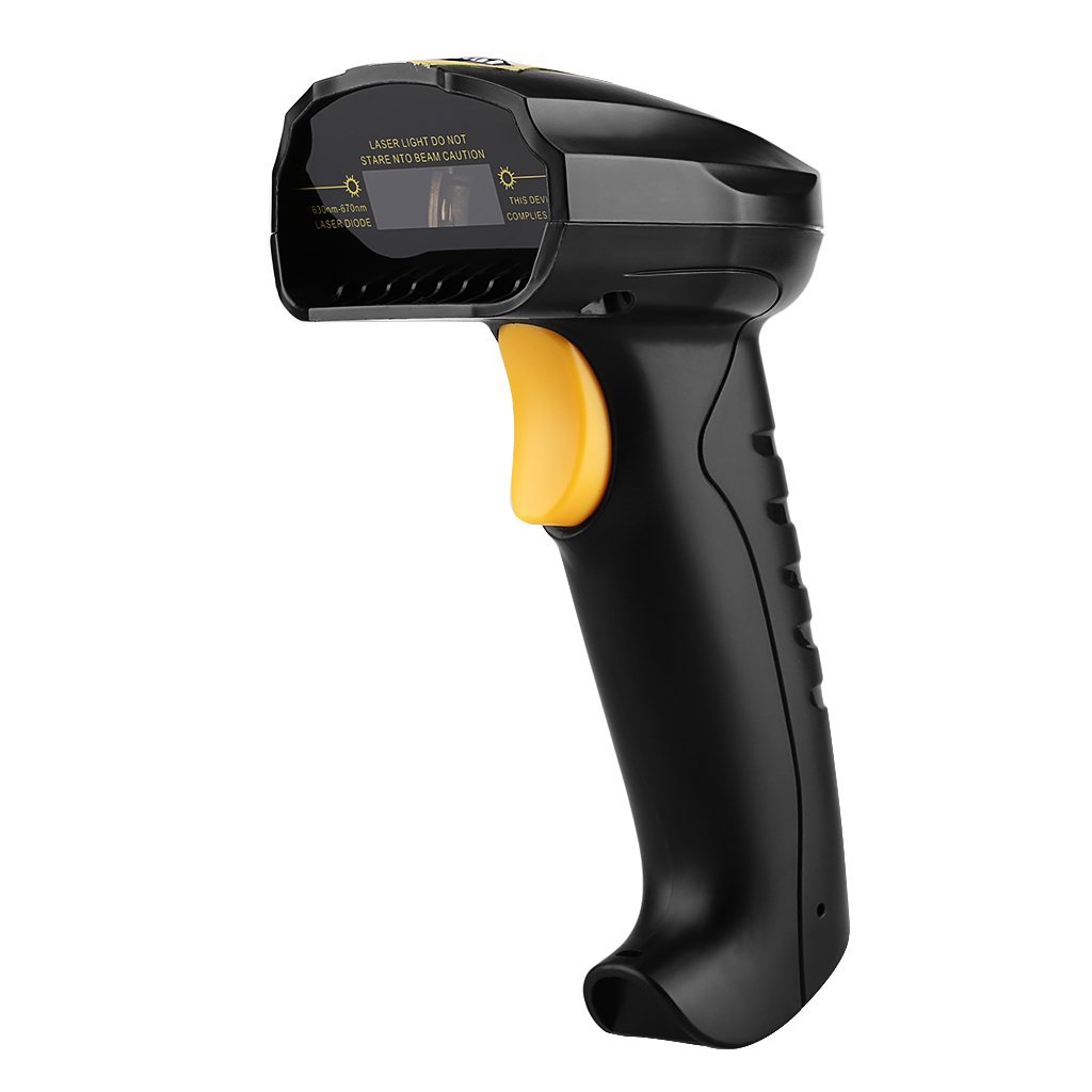 Lettore di Codici a Barre Wi-fi 2.4GHz Laser Scanner + USB Lettore di Codici a Barre Wi-fi 2.4GHz Laser Scanner + USB