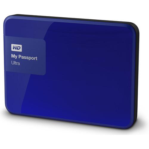 Hard Disk Esterno WD My Passport Ultra 3TB Blu