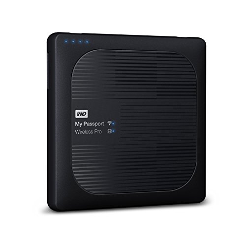 Hard Disk Esterno WD My Passport Wireless Pro 2TB WDBP2P0020BBK-EESN Hard Disk Esterno WD My Passport Wireless Pro 2TB WDBP2P0020BBK-EESN