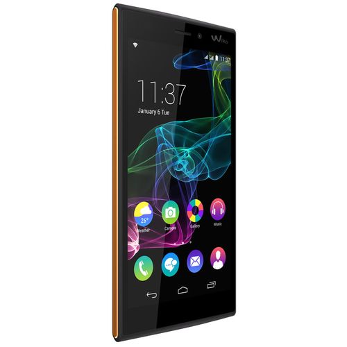 Smartphone Wiko Ridge Black Orange Smartphone Wiko Ridge Black Orange