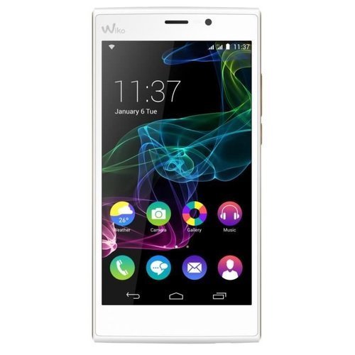 Smartphone Wiko Ridge Fab White Gold Smartphone Wiko Ridge Fab White Gold