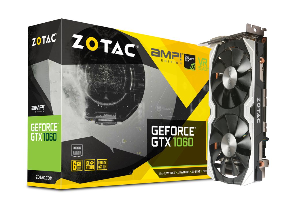 Scheda Video ZOTAC GeForce GTX 1060 AMP! Edition ZT-P10600B-10M