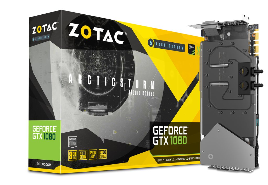 Scheda Video ZOTAC GeForce® GTX 1080 ArcticStorm ZT-P10800F-30P