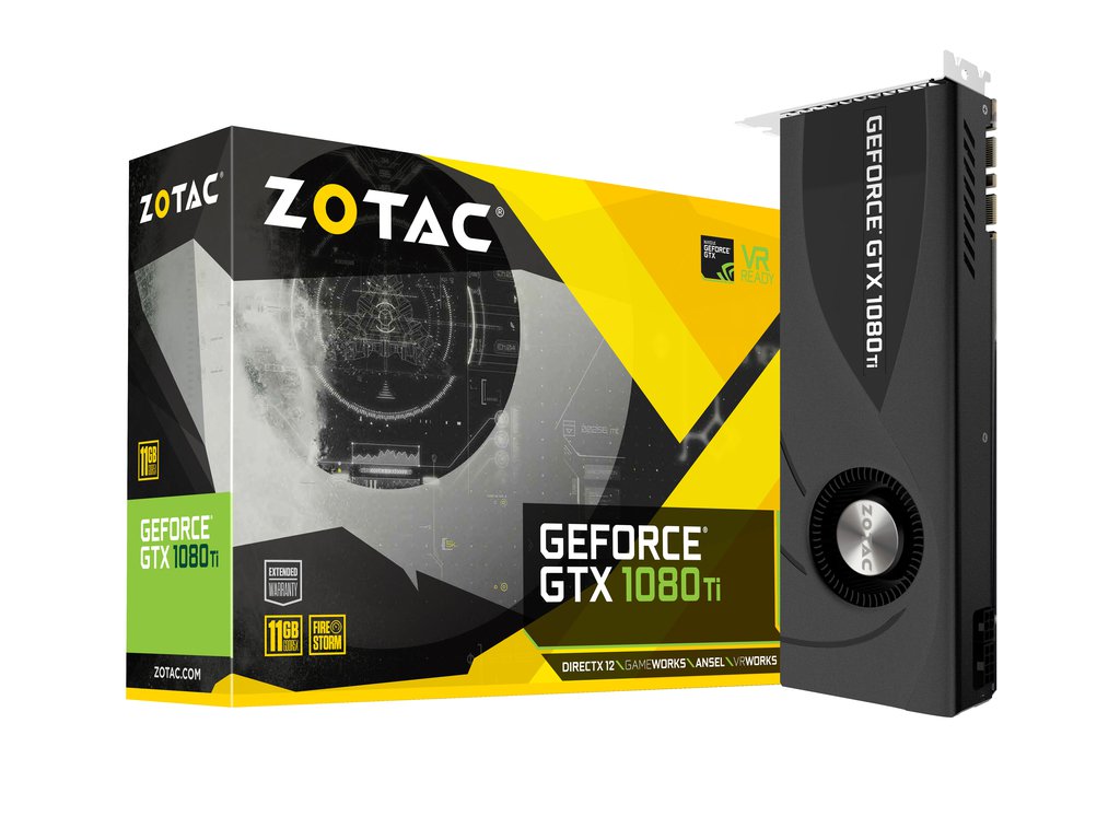 Scheda video ZOTAC GeForce GTX 1080 Ti Blower Scheda video ZOTAC GeForce GTX 1080 Ti Blower