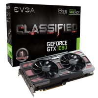 Scheda Video EVGA GeForce GTX 1080 CLASSIFIED GAMING ACX 3.0 08G-P4-6386-KR Scheda Video EVGA GeForce GTX 1080 CLASSIFIED GAMING ACX 3.0 08G-P4-6386-KR