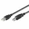 Cavo USB 2.0 A/B M/M 1.80m Nero Cavo USB 2.0 A/B M/M 1.80m Nero