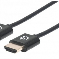 Cavo HDMI Manhattan con Ethernet 3 m. Nero 394376 Cavo HDMI Manhattan con Ethernet 3 m. Nero 394376