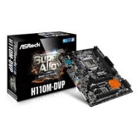 Scheda Madre Asrock H110M-DVP 90-MXB1S0-A0UAYZ