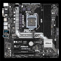 Scheda madre ASRock H270M Pro4 90-MXB3D0-A0UAYZ Scheda madre ASRock H270M Pro4 90-MXB3D0-A0UAYZ