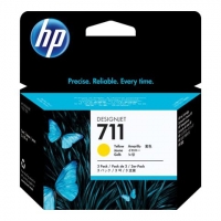 Cartuccia Ink HP 711 3X Giallo CZ136A Cartuccia Ink HP 711 3X Giallo CZ136A