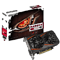 Scheda video Gigabyte Radeon RX460 WINDFORCE OC 4G  GV-RX460WF2OC-4GD