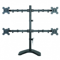 Supporto da Scrivania per 4 Monitor 13-27