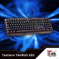Tastiera Gaming iTek TAURUS X03 Tastiera Gaming iTek TAURUS X03