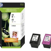 Cartuccia HP 62 Ink Cart Combo 2-Pack - N9J71AE