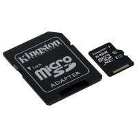 Kingston microSDXC UHS-I 64Gb con adattatore SD SDC10G2/64GB