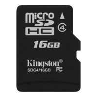 KINGSTON - 16GB microSDHC Class 4 Flash no Adapter SDC4/16GBSP KINGSTON - 16GB microSDHC Class 4 Flash no Adapter SDC4/16GBSP