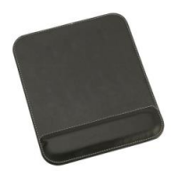 Mousepad in ecopelle con poggiapolso Mousepad in ecopelle con poggiapolso