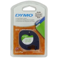 Nastro Dymo LT-100T 12X4 Bianco Nastro Dymo LT-100T 12X4 Bianco